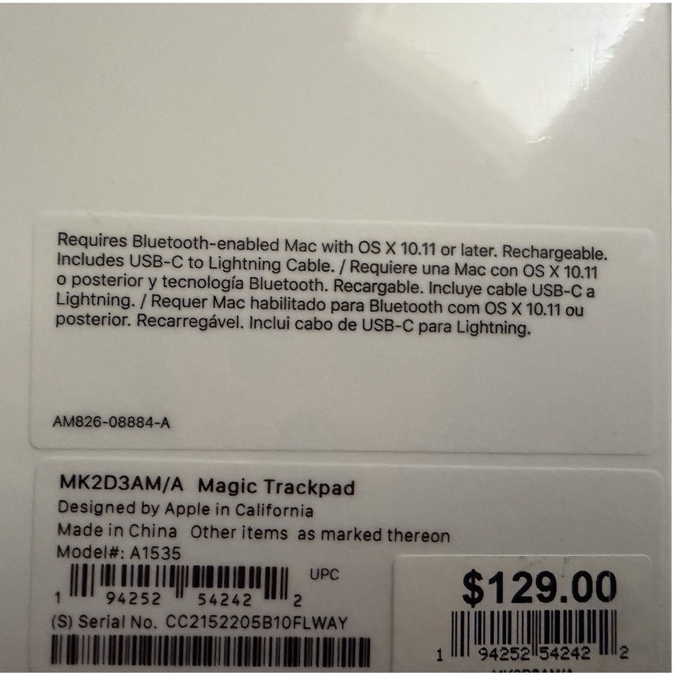 NEW Apple Magic Trackpad - Picture 5 of 5
